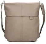 Zwei Mademoiselle.M Umh&auml;ngetasche 35 cm braun