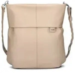 Zwei Mademoiselle.M Umh&auml;ngetasche 35 cm beige
