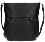 Zwei Mademoiselle.M Umh&auml;ngetasche 35 cm grau