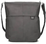 Zwei Mademoiselle.M Umh&auml;ngetasche 35 cm grau