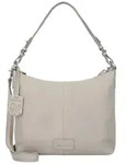 Burkely Soft Skylar Schultertasche Leder 27 cm grau