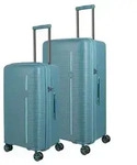 Travelite Roomer 4 Rollen Kofferset 2-teilig gr&uuml;n
