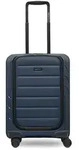 Redolz Essentials 17 4-Rollen Kabinentrolley 55 cm Soft-Pocket Laptopfach blau