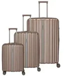 Travelite Paros 4 Rollen Kofferset 3-teilig beige