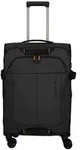 Travelite Briize 4 Rollen Trolley M 67 cm mit Dehnfalte schwarz