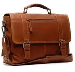 The Chesterfield Brand Imperia Aktentasche Leder 40 cm Laptopfach braun