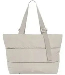 GOT BAG Puffer Shopper Tasche 51 cm Laptopfach weiss