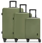 Redolz Essentials 09 3-SET 4 Rollen Kofferset 3-teilig braun