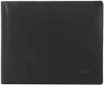 Braun B&uuml;ffel Hannes Geldb&ouml;rse RFID Schutz Leder 11.5 cm schwarz