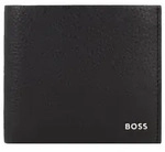 Boss New Crosstown Geldb&ouml;rse Leder 11 cm schwarz