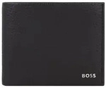Boss New Geldbörse Leder 12 cm schwarz Boss New Geldbörse Leder 12 cm schwarz