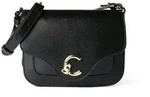 Coccinelle C-Me Umh&auml;ngetasche Leder 21 cm schwarz