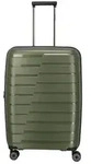 Travelite Air Base 4 Rollen Trolley 67 cm mit Dehnfalte oliv