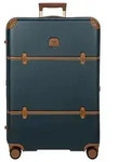 Bric's Bellagio 4 Rollen Trolley 76 cm mit Dehnfalte blau