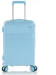 Heys Pastel 4 Rollen Kabinentrolley S 53 cm mit Dehnfalte blau