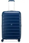 Roncato Relife 4 Rollen Trolley 73 cm mit Dehnfalte blau