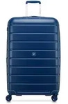 Roncato Relife 4 Rollen Trolley 78 cm mit Dehnfalte blau