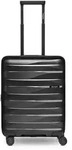 Bergpfeil Travel 4-Rollen Kabinentrolley S 55 cm mit Dehnfalte schwarz