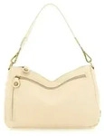 Gabs Lolly Schultertasche Leder 34 cm beige