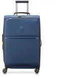 Delsey Paris Turenne Soft 4 Rollen Trolley 68 cm mit Dehnfalte blau