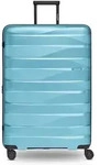 Bergpfeil Travel 4-Rollen Trolley L 75 cm mit Dehnfalte blau
