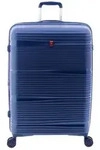 Gladiator 0800 4 Rollen Trolley 76 cm mit Dehnfalte blau