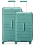 Roncato B-Flying Trunk 4 Rollen Kofferset 2-teilig gr&uuml;n