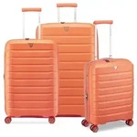 Roncato B-Flying Move 4 Rollen Kofferset 3-teilig mit Dehnfalte orange