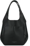 Liebeskind Lilly Schultertasche Leder 32 cm schwarz