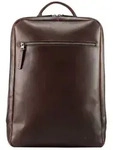 Jost Lund Daypack Leder 42 cm Laptopfach braun