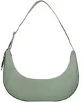 Liebeskind Moon Schultertasche Leder 43 cm gr&uuml;n