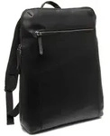 The Chesterfield Brand Filmore Daypack Leder 40 cm Laptopfach schwarz