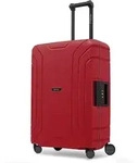 Redolz Essentials 15 4-Rollen Trolley 65 cm mit Dreipunkt-Verschluss rot