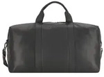 bugatti Corso DeLuxe Weekender Reisetasche Leder 52 cm schwarz