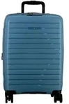 Jump Striper 4 Rollen Kabinentrolley 55 cm mit Dehnfalte blau