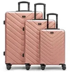 Redolz Essentials 07 3-SET 4 Rollen Kofferset 3-teilig orange