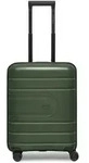 Redolz Essentials 11 4 Rollen Kabinentrolley 55 cm mit Dehnfalte gr&uuml;n