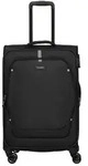 Travelite Umbria 4 Rollen Trolley M 67 cm mit Dehnfalte schwarz