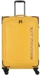 Mandarina Duck Eco Coated 4 Rollen Trolley L 78 cm mit Dehnfalte gelb