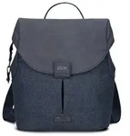 Zwei Olli City Rucksack 31 cm blau