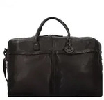 Harbour 2nd Urban Poets Weekender Reisetasche Leder 56 cm schwarz