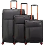 Roncato Move 4 Rollen Kofferset 3-teilig mit Dehnfalte grau