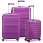 Roncato B-Flying Move 4 Rollen Kofferset 3-teilig mit Dehnfalte rosa
