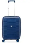 Roncato Skyline 2.0 4 Rollen Kabinentrolley 55 cm mit Dehnfalte blau