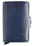 Secrid Twinwallet Original Kreditkartenetui Geldb&ouml;rse RFID Leder 6,5 cm blau