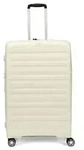 d&n Travel Line 4700 4 Rollen Trolley 78 cm mit Dehnfalte weiss