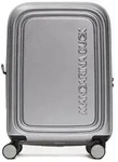 Mandarina Duck Logoduck 4-Rollen Kabinentrolley 55 cm silberfarben