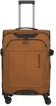 Travelite Briize 4 Rollen Trolley M 67 cm mit Dehnfalte braun
