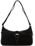 Liebeskind Ren Schultertasche Leder 30 cm schwarz