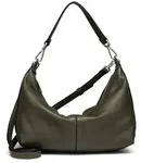 Liebeskind Paris Umh&auml;ngetasche Leder 34 cm gr&uuml;n